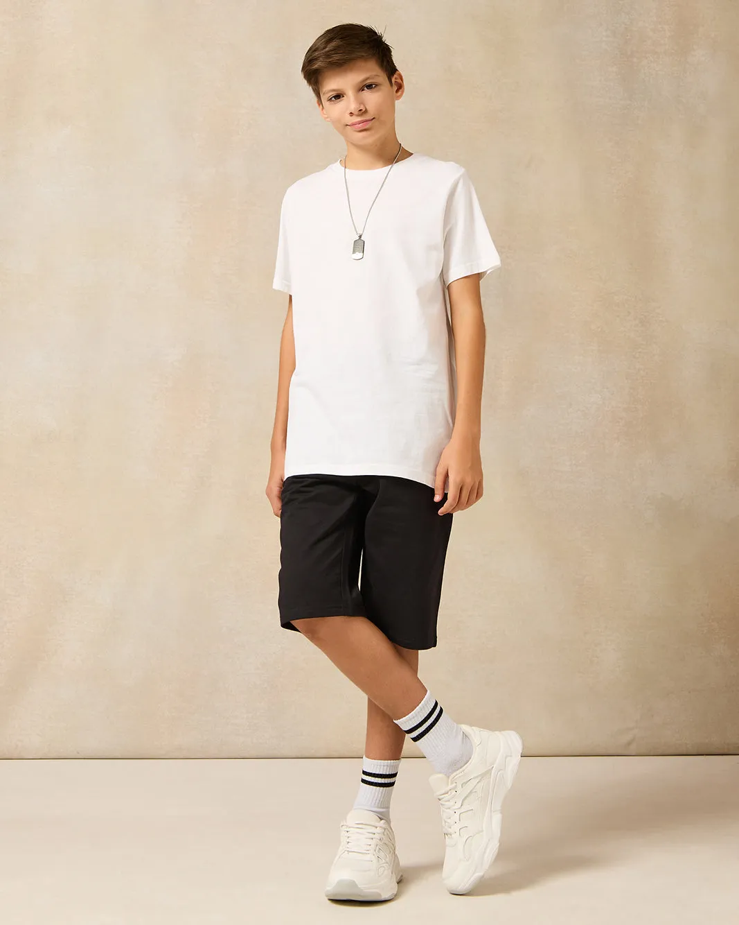 Senior Boys Black Active Shorts sold by Redtag product image thumbnail 2