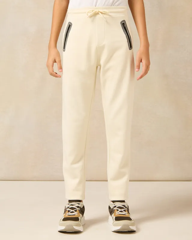 Senior Boys Beige  Active Pants sold by Redtag