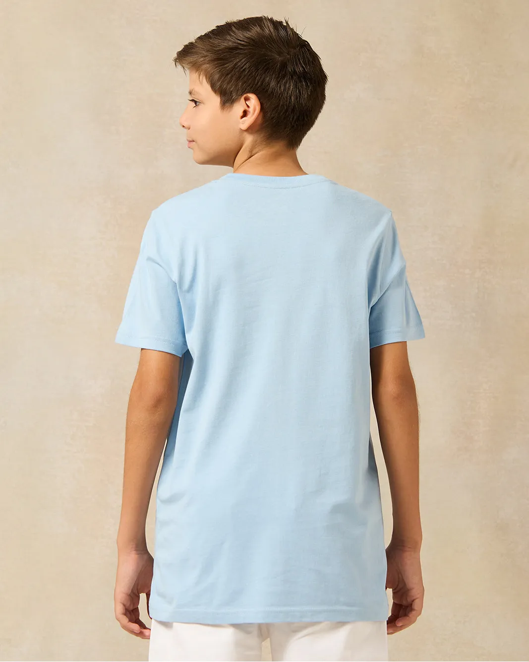 Senior Boys Blue Football Is Life T-Shirt sold by Redtag product image thumbnail 3