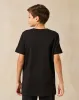 Senior Boys Black Astronaut Basketball Print T-Shirt sold by Redtag