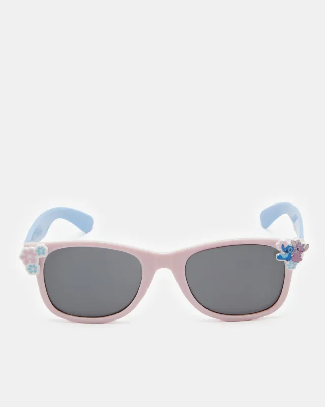 Girls Pink And Blue Stitch Sunglases sold by Redtag