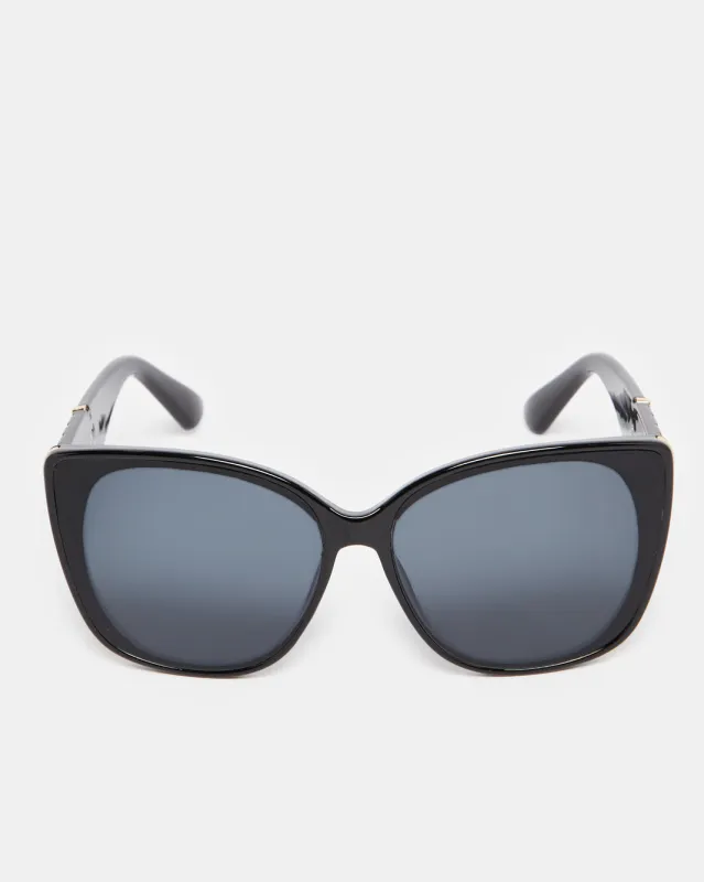 Women Black Oversize Sunglasses sold by Redtag