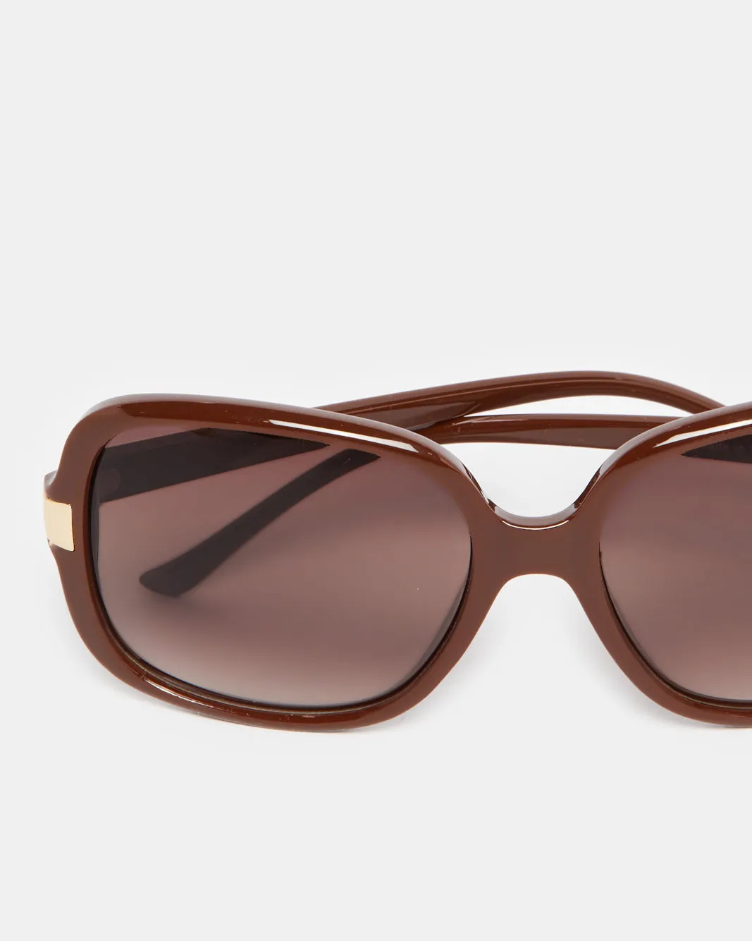 Women Brown Oversize Sunglasses sold by Redtag product image thumbnail 4