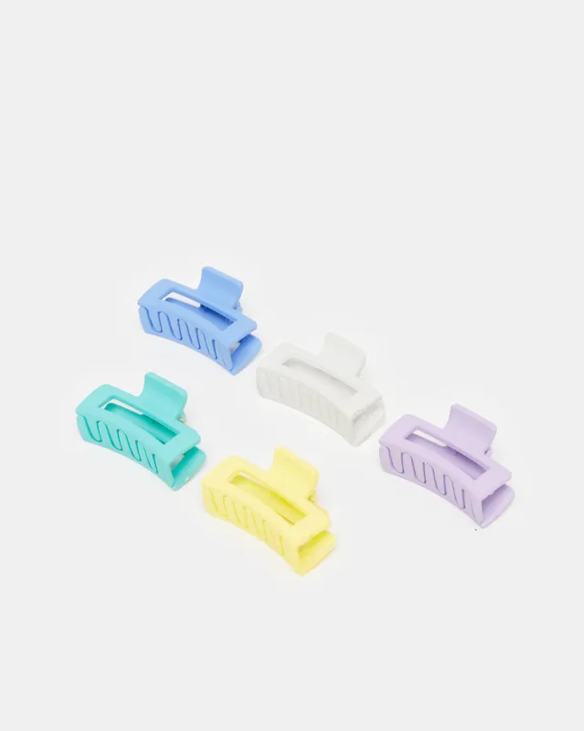 Girls Assorted Embellished Hair Clip (Pack of 5) sold by Redtag