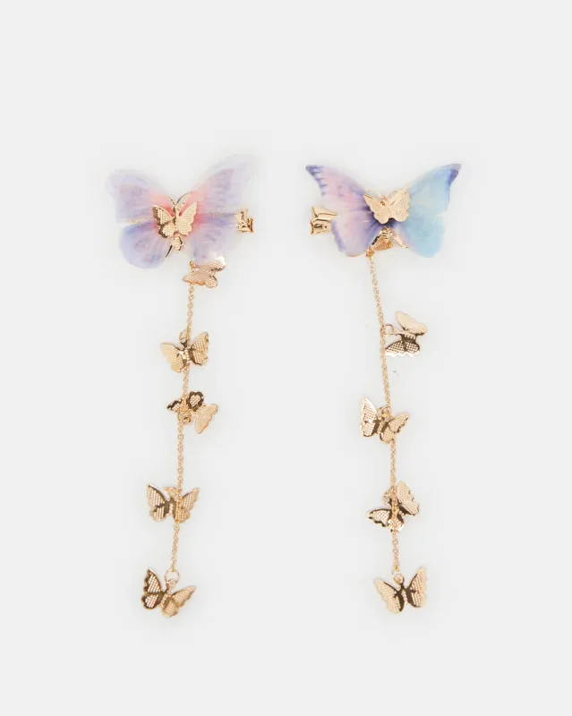 Girls Assorted Butterfly Hair Clip Set (Pack of 2) sold by Redtag