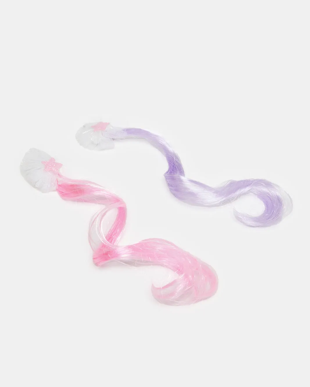 Girls Pink And Purple Hair Clip Set (Pack of 2) sold by Redtag product image thumbnail 2