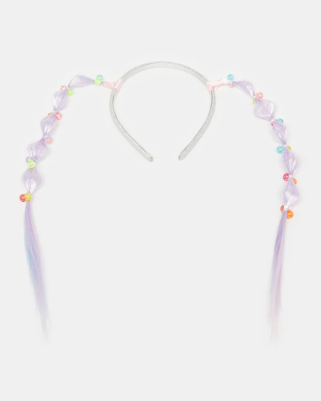 Girls Multicolour Headband With Synthetic Hair sold by Redtag