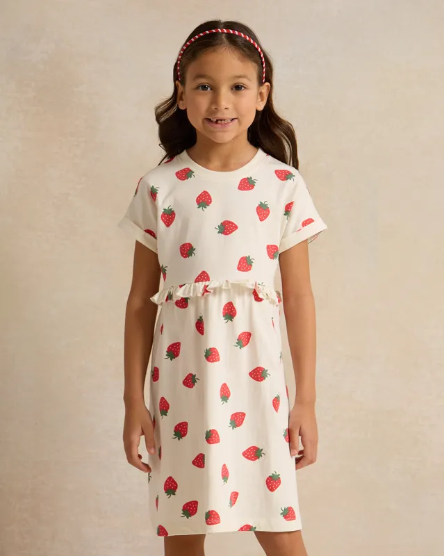 Girls Assorted Printed Cherry Dress sold by Redtag