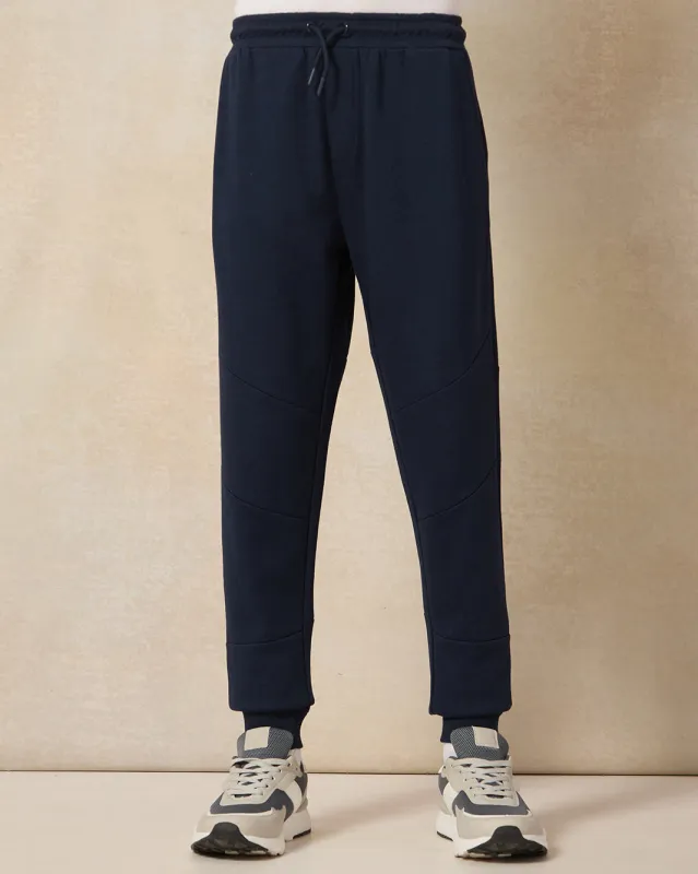 Senior Boys Navy Plain Active Pants sold by Redtag