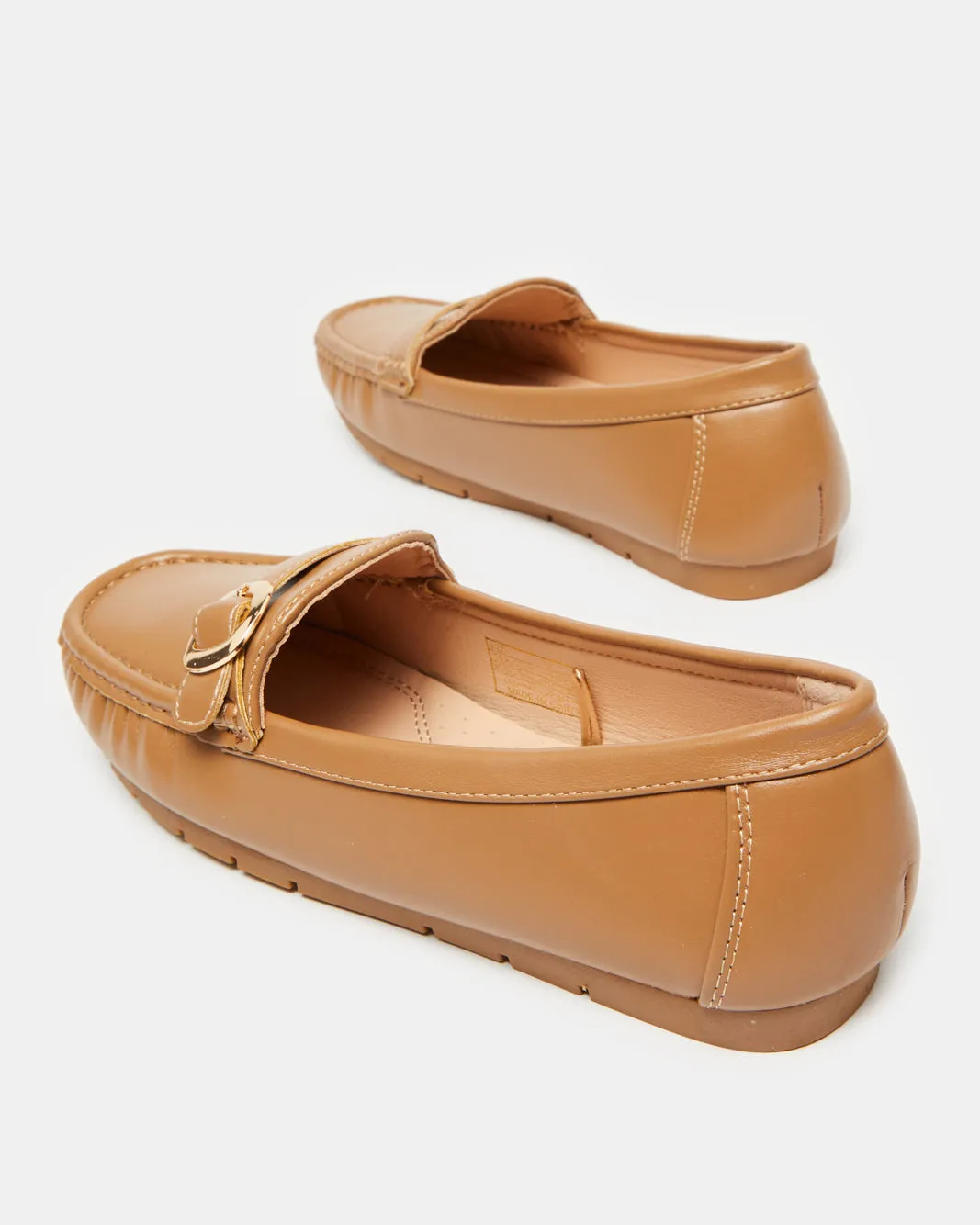 Women Beige Moccasin With Buckle Trim sold by Redtag product image thumbnail 4