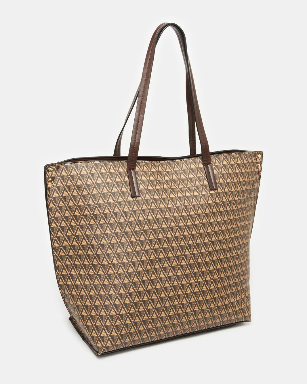 Women Brown Embellished Tote Bag sold by Redtag product image thumbnail 2