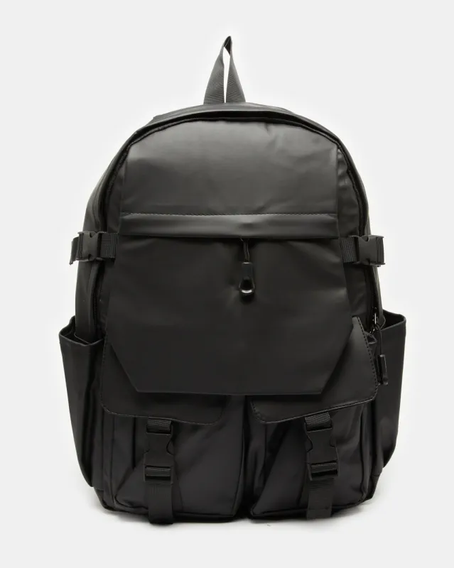 Men Black Backpack sold by Redtag