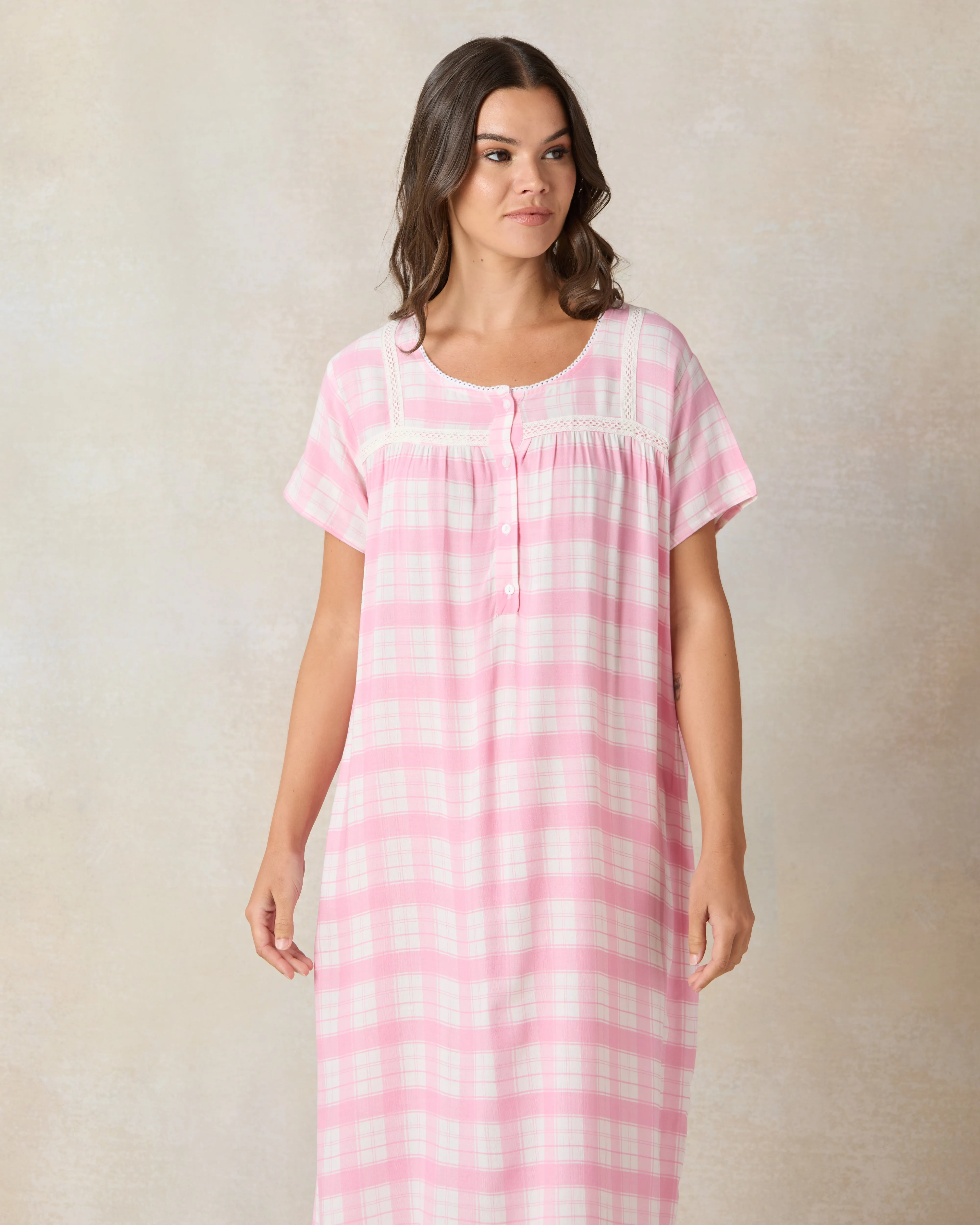 Women Pink Printed Nightgown sold by Redtag product image thumbnail 2