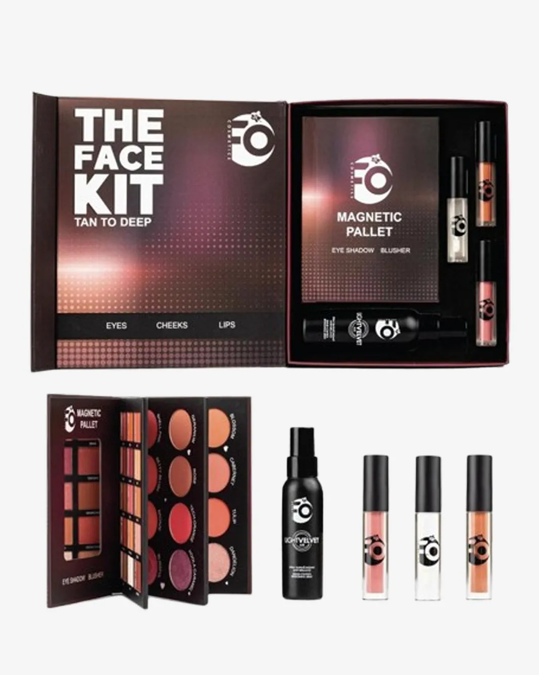 FO The Face Kit Tan To Deep Gift Set (5 Piece) sold by Redtag