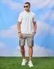 Men Grey Solid Active Shorts sold by Redtag