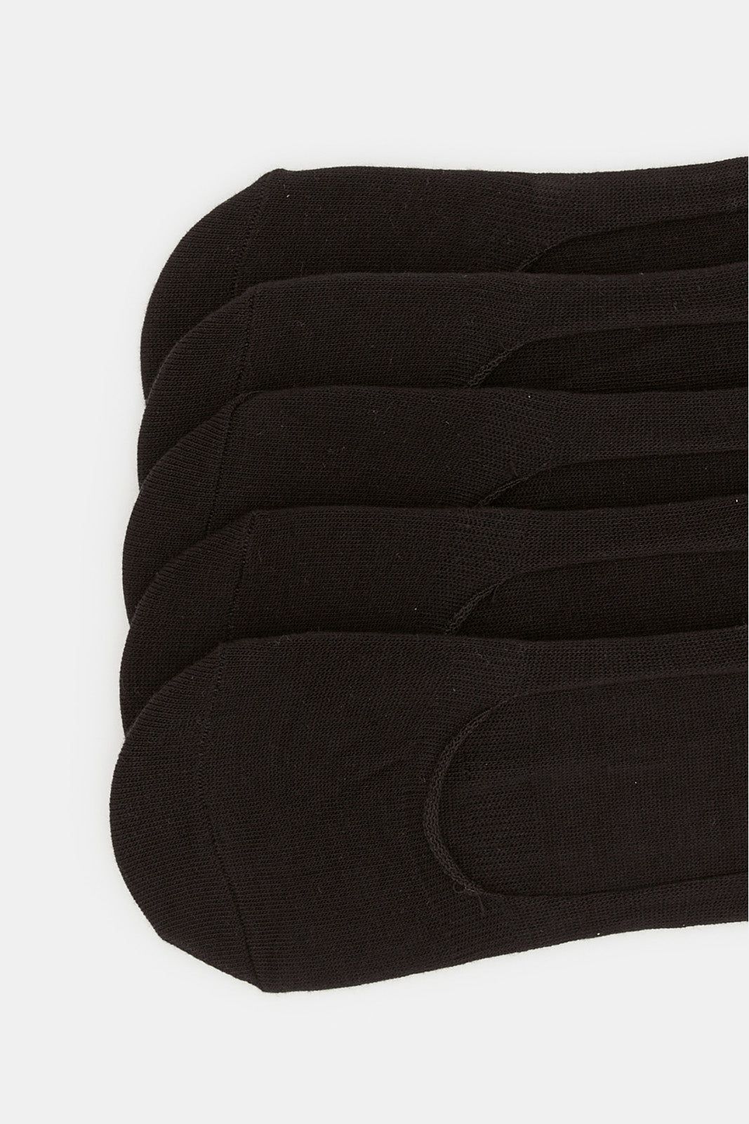 Women Black Invisible Socks Set (5 pairs) sold by Redtag product image thumbnail 2