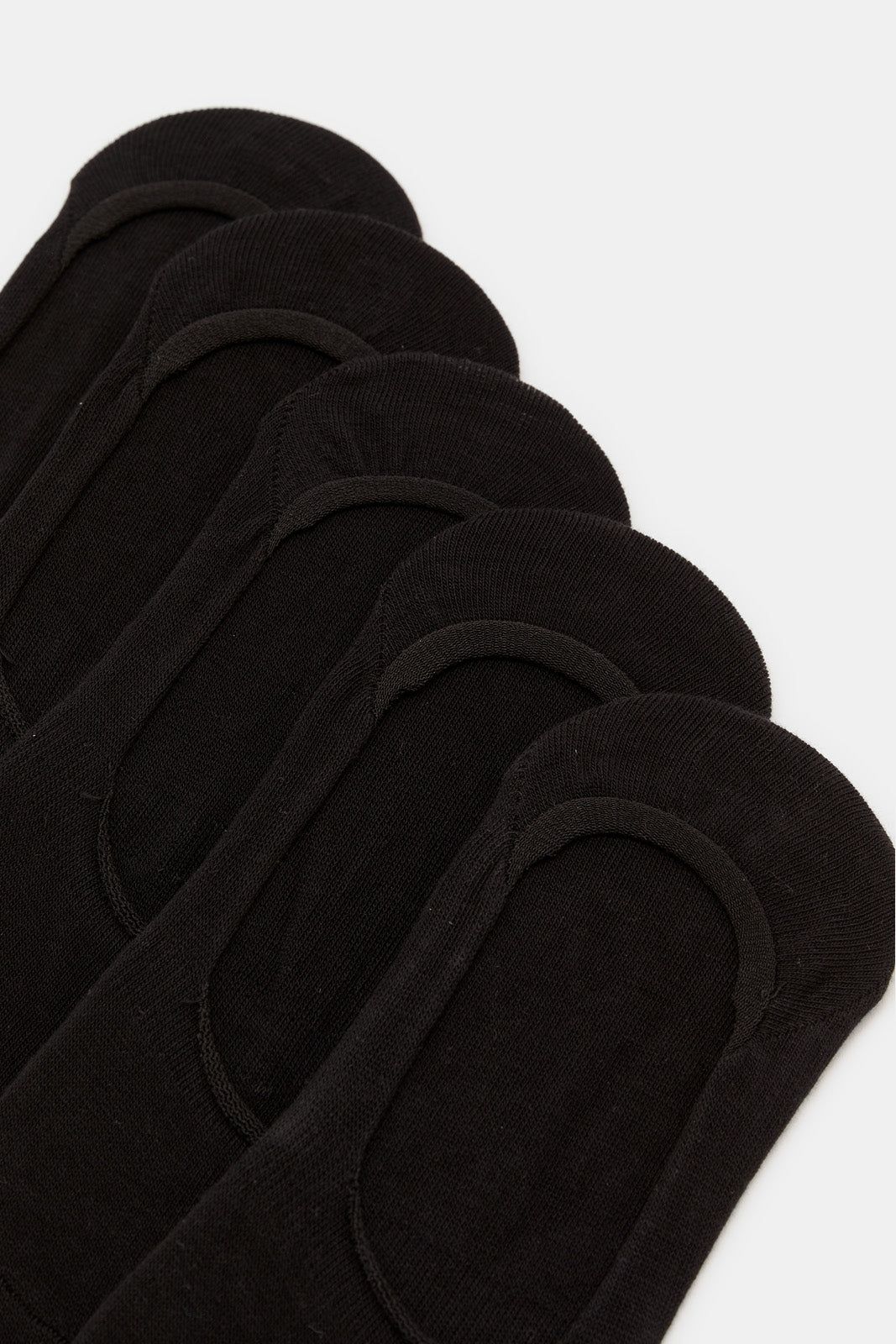 Women Black Invisible Socks Set (5 pairs) sold by Redtag product image thumbnail 3