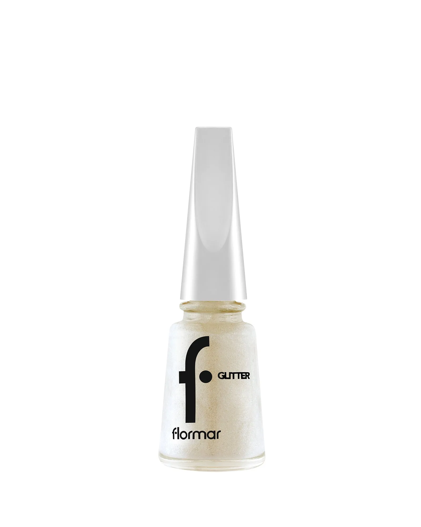 Flormar Glitter Nail Enamel Gl12 White Pearl sold by Redtag