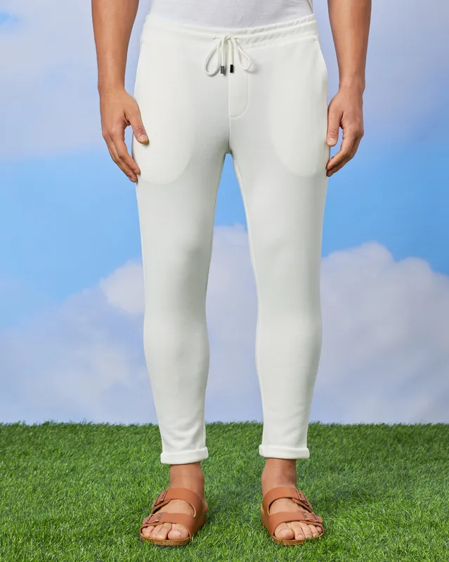 Men Ivory Smart Trousers sold by Redtag