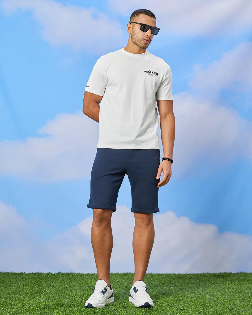Men Navy Smart Shorts sold by Redtag product image thumbnail 2