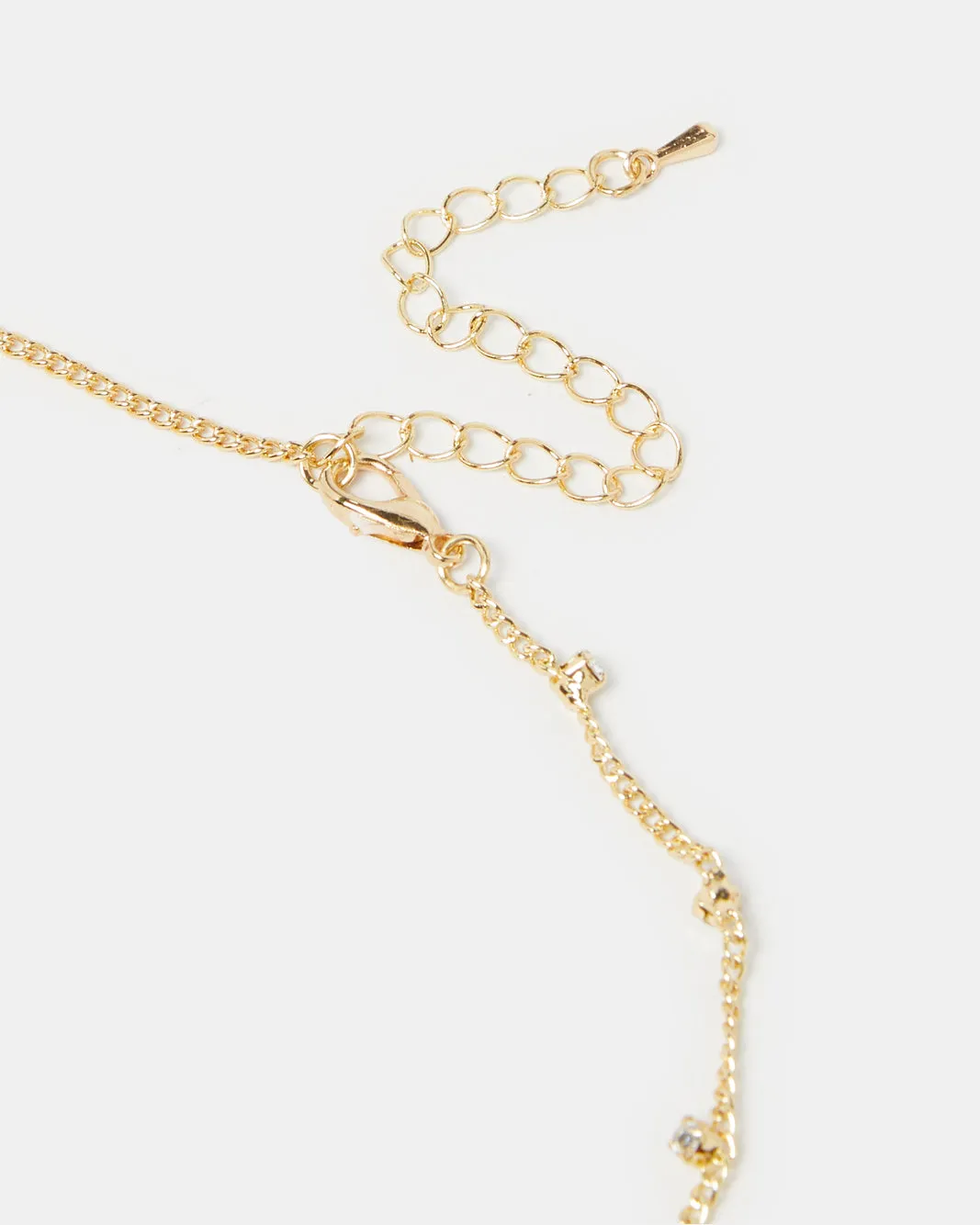Women Gold Embellished Necklace sold by Redtag product image thumbnail 3