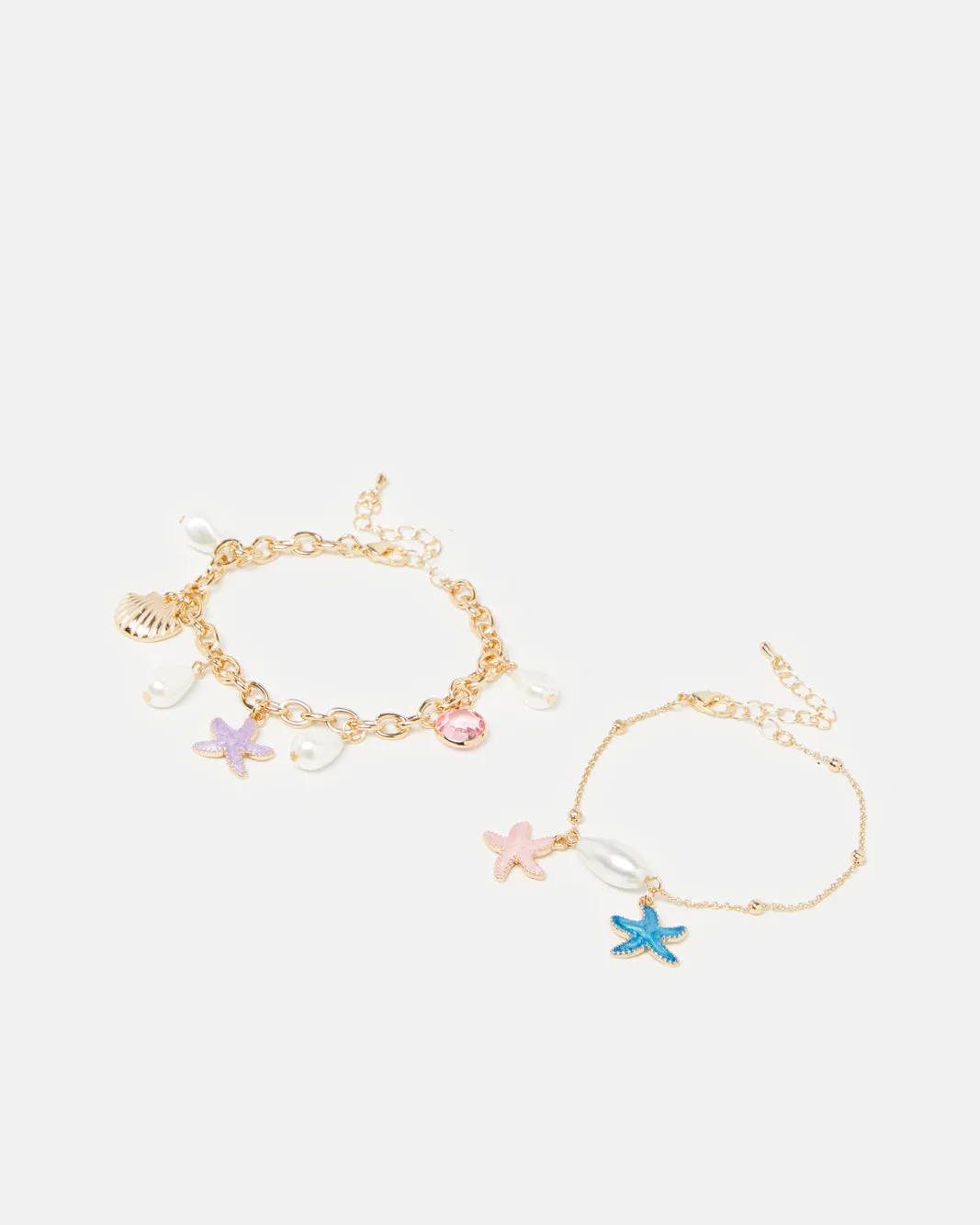 Women Gold Embellished Bracelet Set (Pack of 2) sold by Redtag product image thumbnail 2