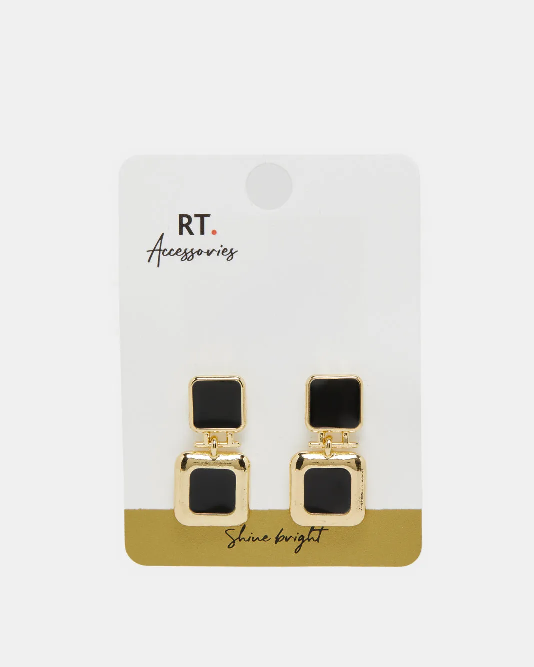 Women Gold Embellished Earrings sold by Redtag