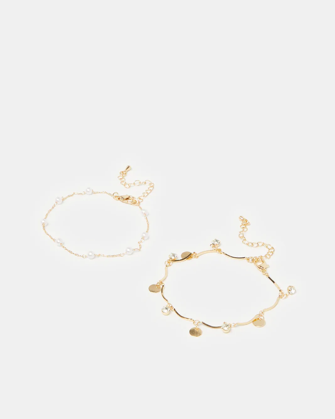 Women Gold Embellished Bracelets Set Of (2 Piece) sold by Redtag product image thumbnail 2