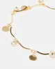 Women Gold Embellished Bracelets Set Of (2 Piece) sold by Redtag