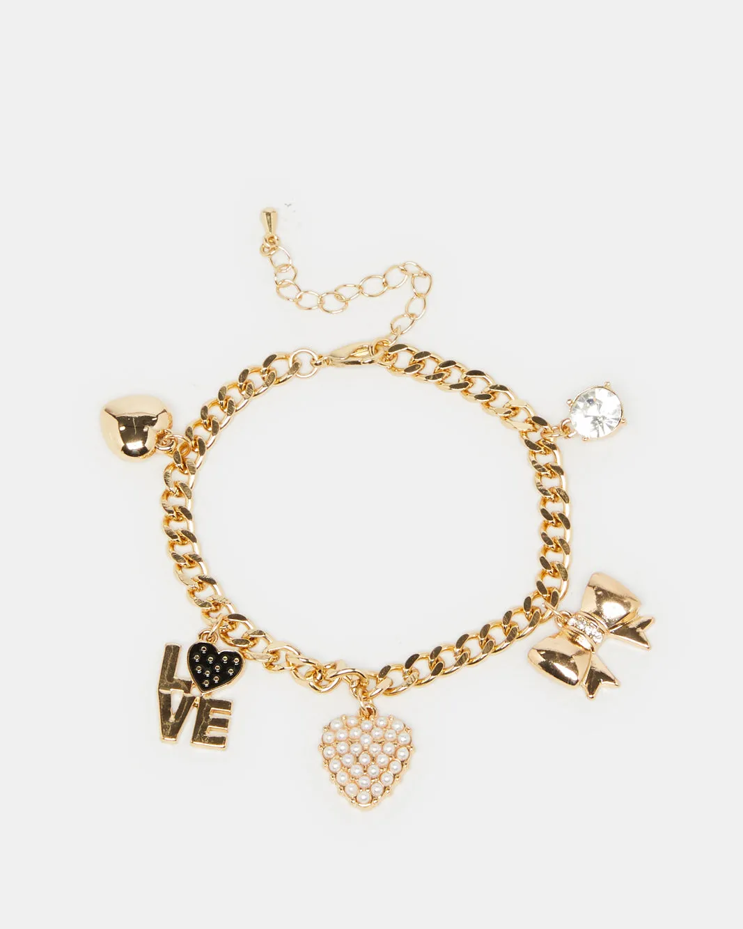 Women Gold Embellished Bracelet sold by Redtag
