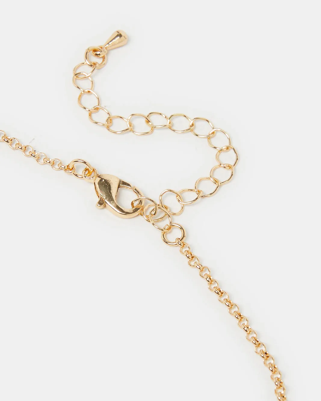 Women Gold Embellished Necklace sold by Redtag product image thumbnail 3