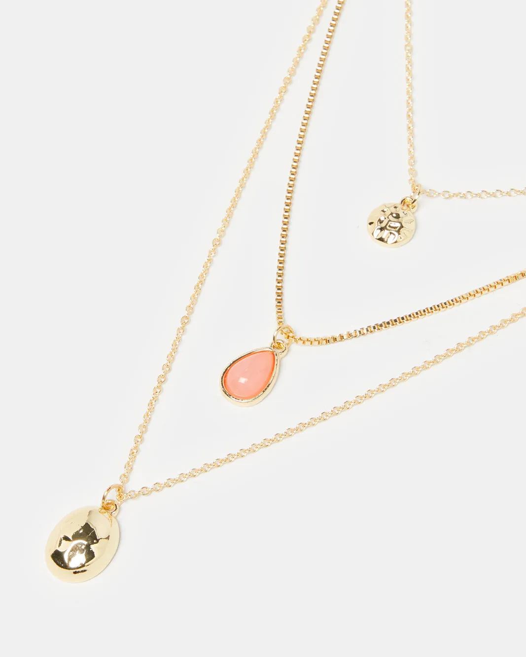 Women Gold Embellished Necklace sold by Redtag product image thumbnail 2