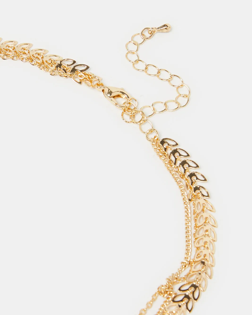 Women Gold Embellished Necklace sold by Redtag product image thumbnail 3