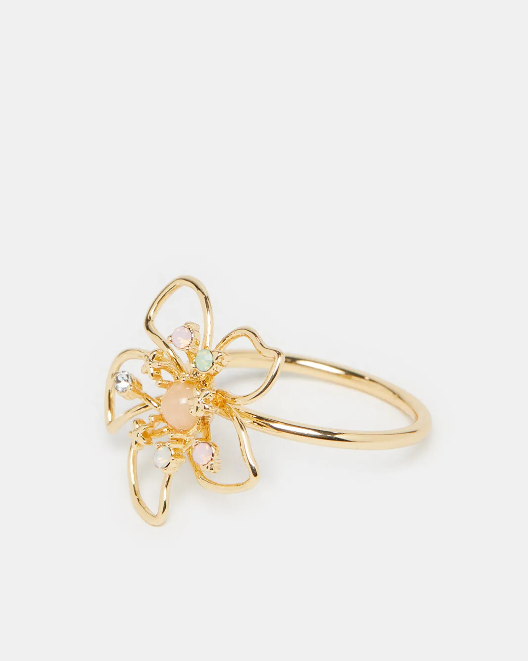 Women Gold Embellished Ring sold by Redtag product image thumbnail 2