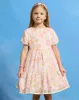 Girls Pink Floral Lace Tiered Dress With Headband (2 Piece) sold by Redtag