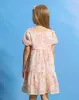 Girls Pink Floral Lace Tiered Dress With Headband (2 Piece) sold by Redtag