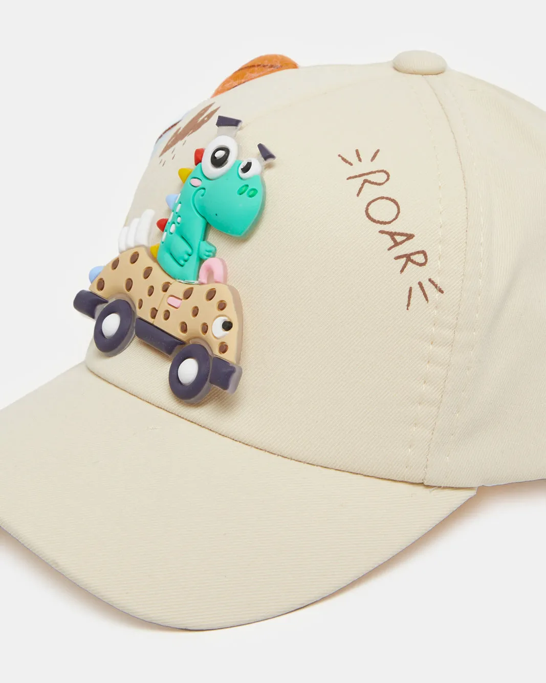 Boys Beige Embellished Cap sold by Redtag product image thumbnail 2