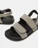 Boys Plain Grey Comfort Sandals sold by Redtag