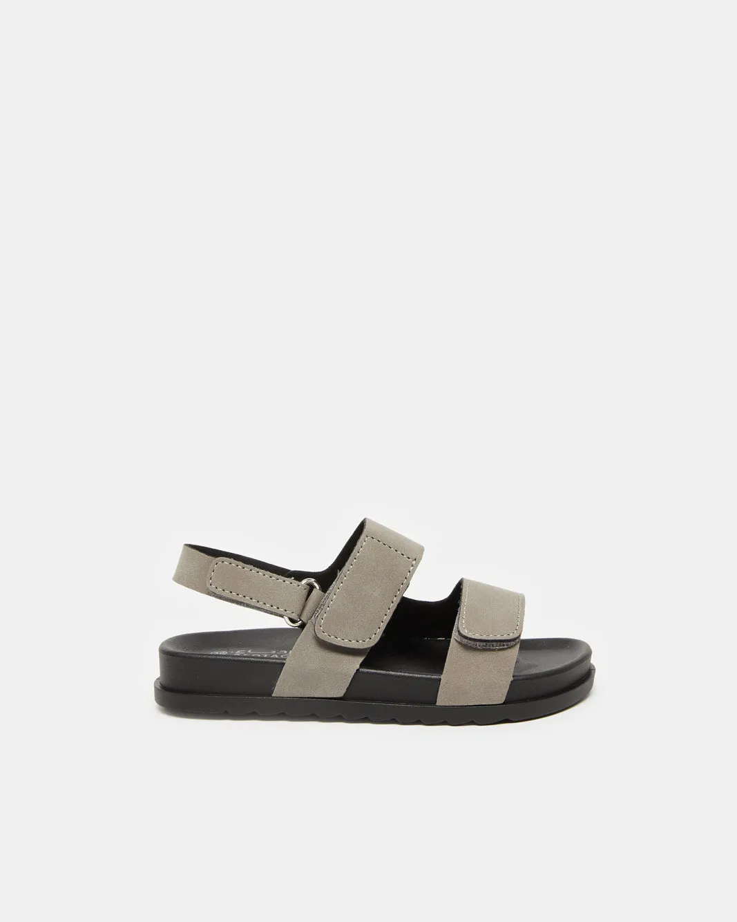 Boys Plain Grey Comfort Sandals sold by Redtag