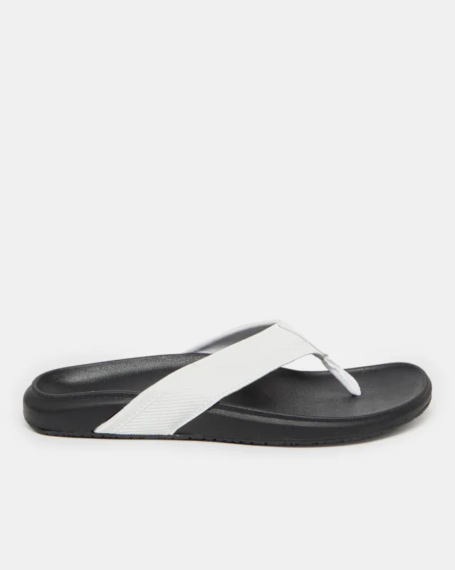 Men White Toe Post Sandal sold by Redtag