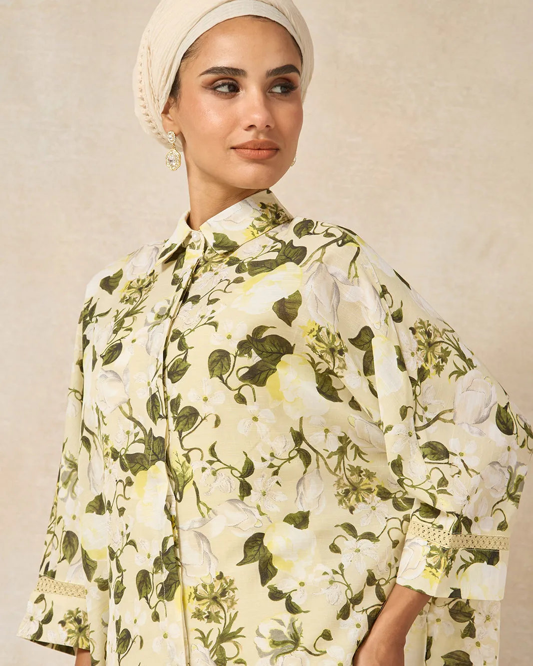 Women Yellow Printed Shirt sold by Redtag product image thumbnail 4