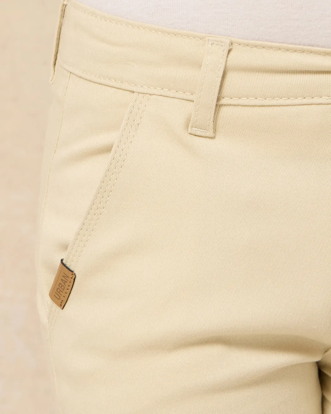 Boys Beige Chino Sorts sold by Redtag product image thumbnail 4