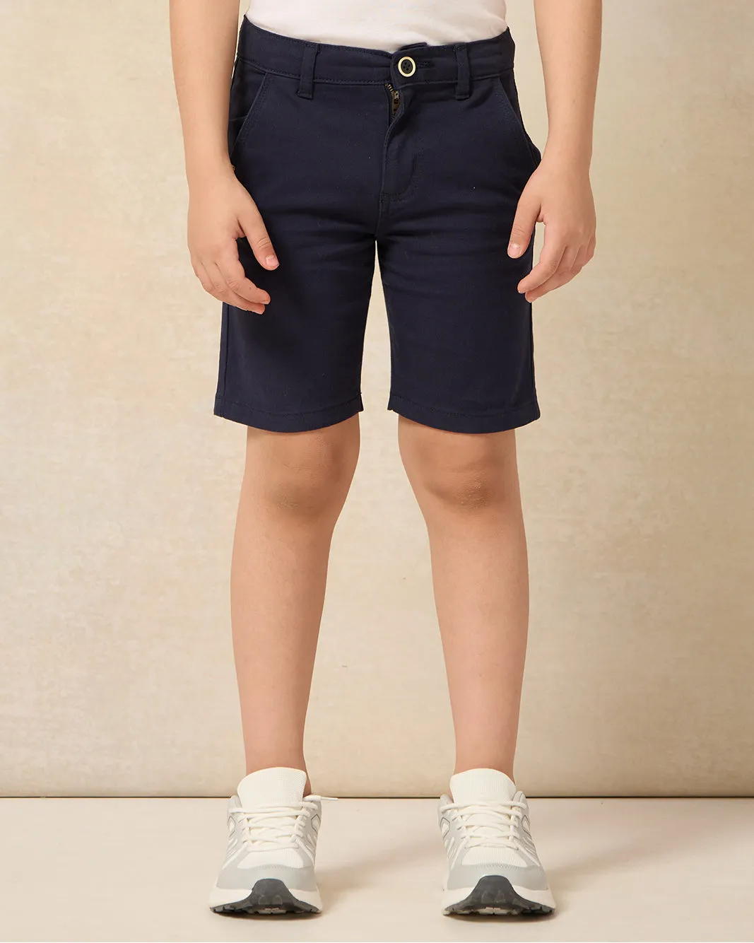 Boys Navy Chino Sorts sold by Redtag