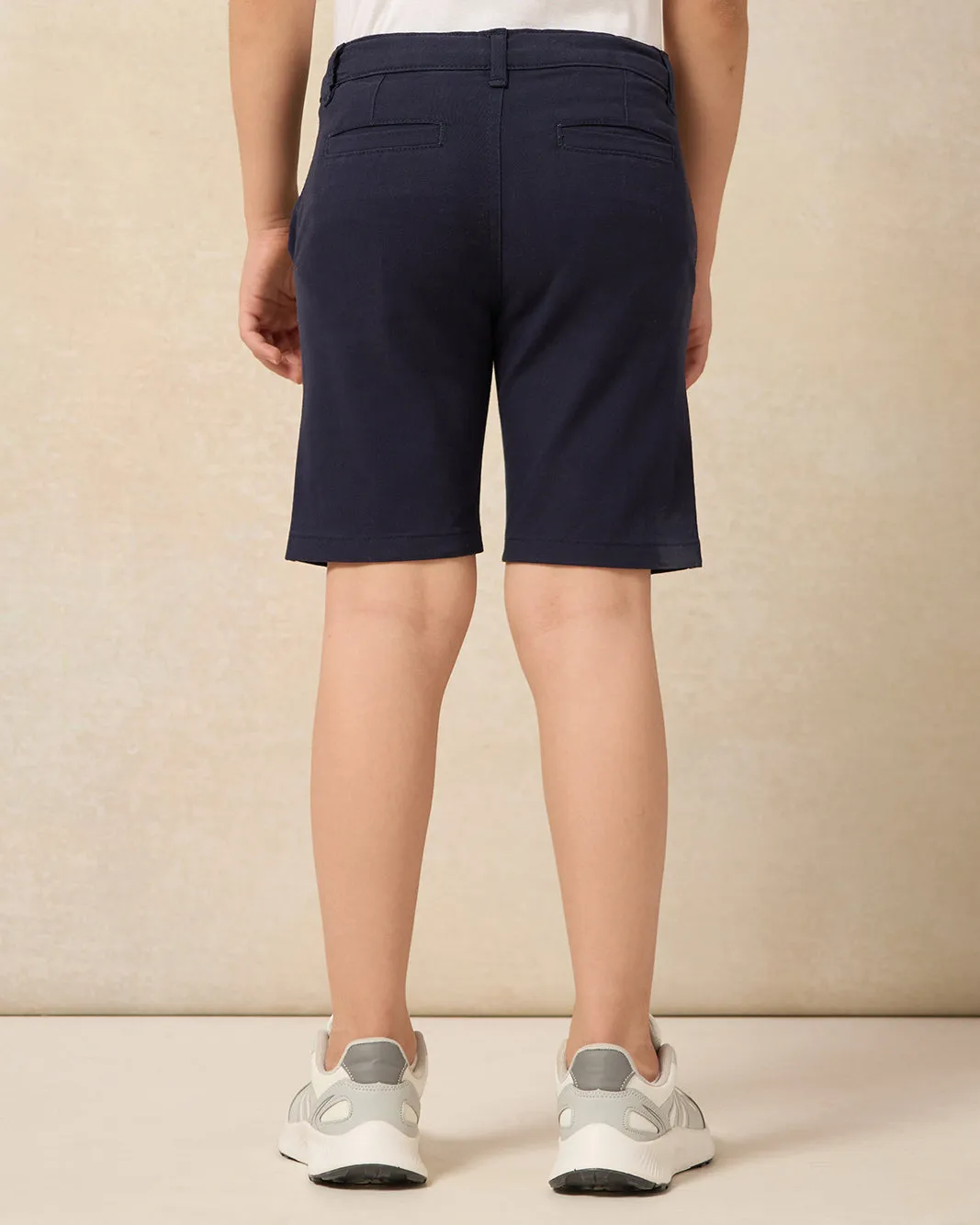 Boys Navy Chino Sorts sold by Redtag product image thumbnail 3