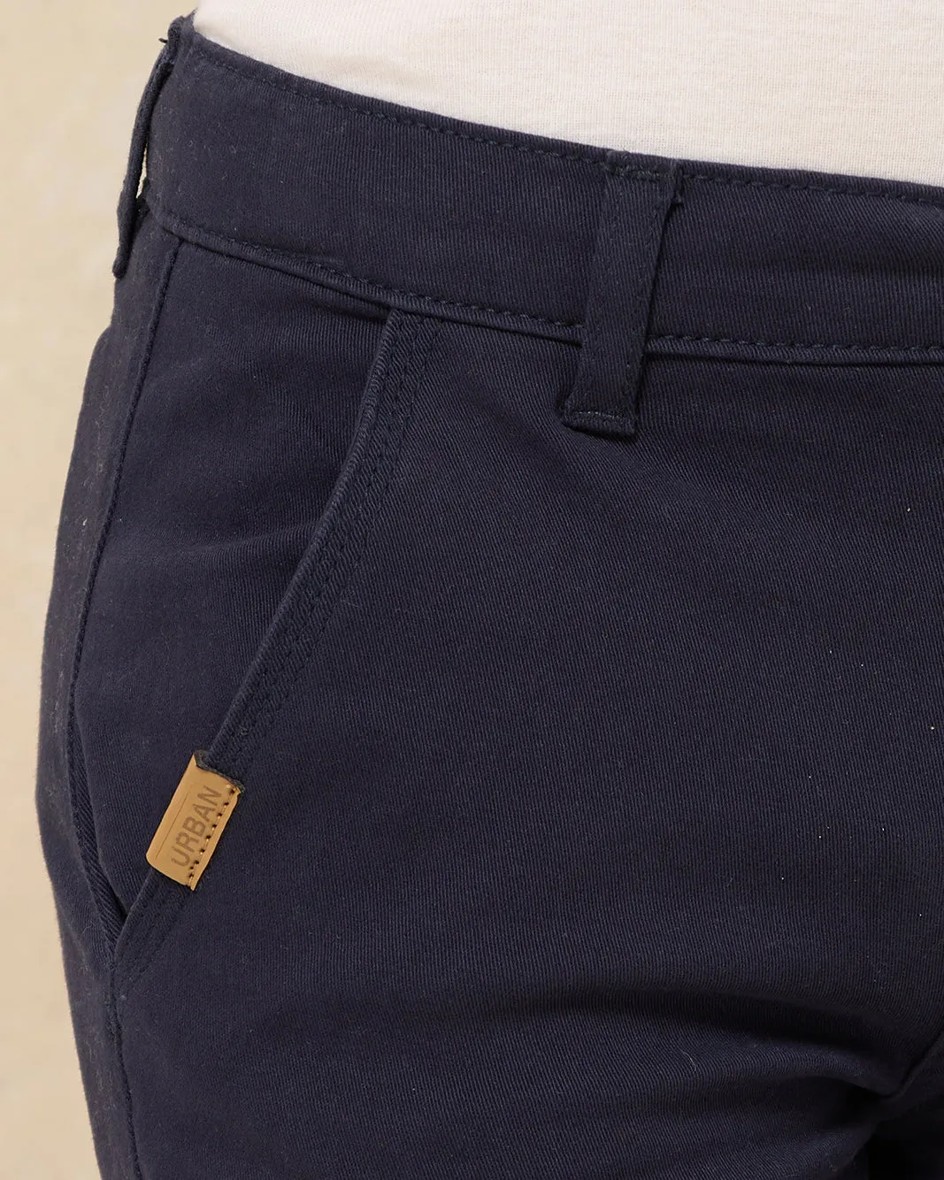 Boys Navy Chino Sorts sold by Redtag product image thumbnail 4