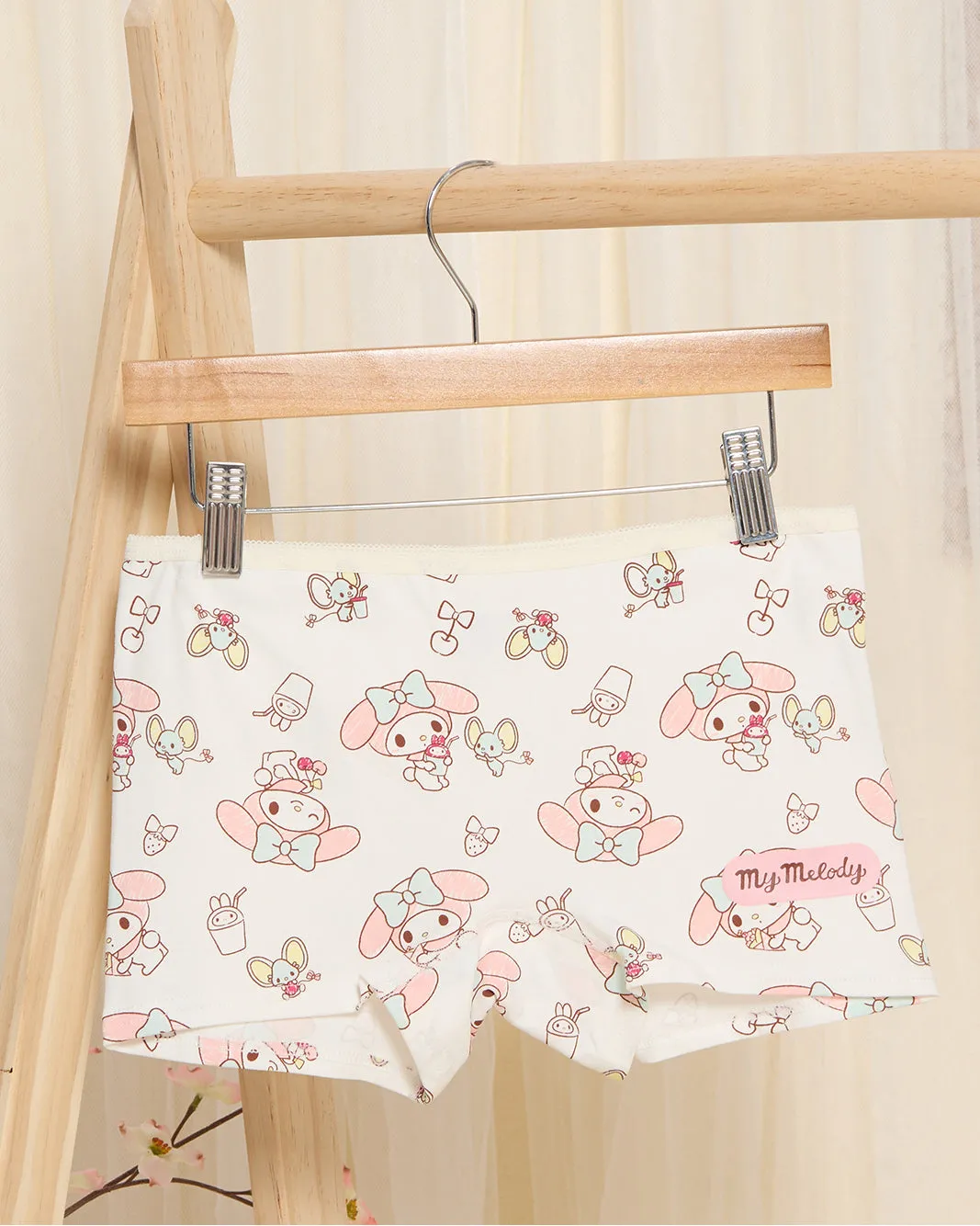 Senior Girls Pink And White Boxer Brief Set (Pack Of 2) sold by Redtag product image thumbnail 3