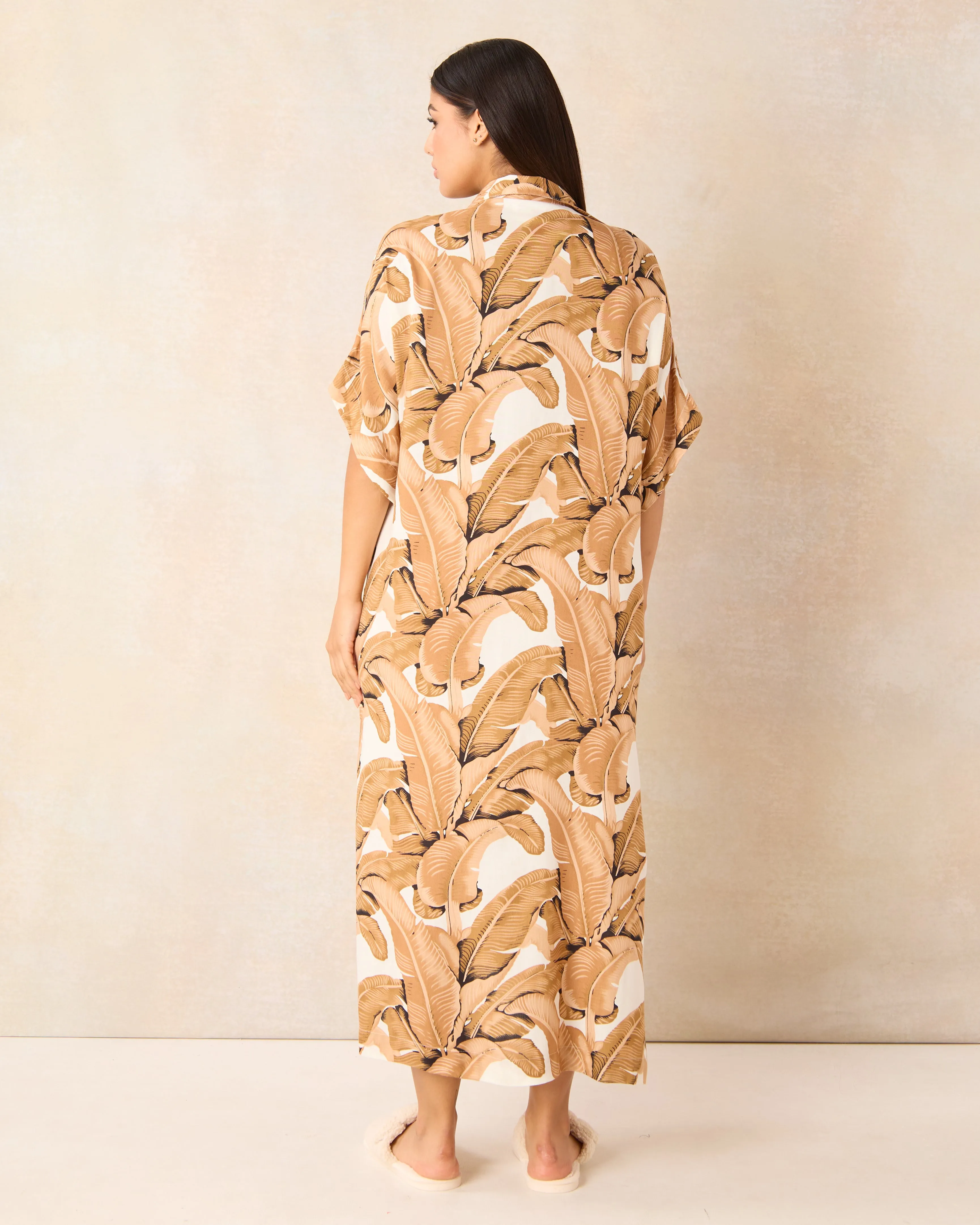Women Brown Printed Nightgown sold by Redtag product image thumbnail 2