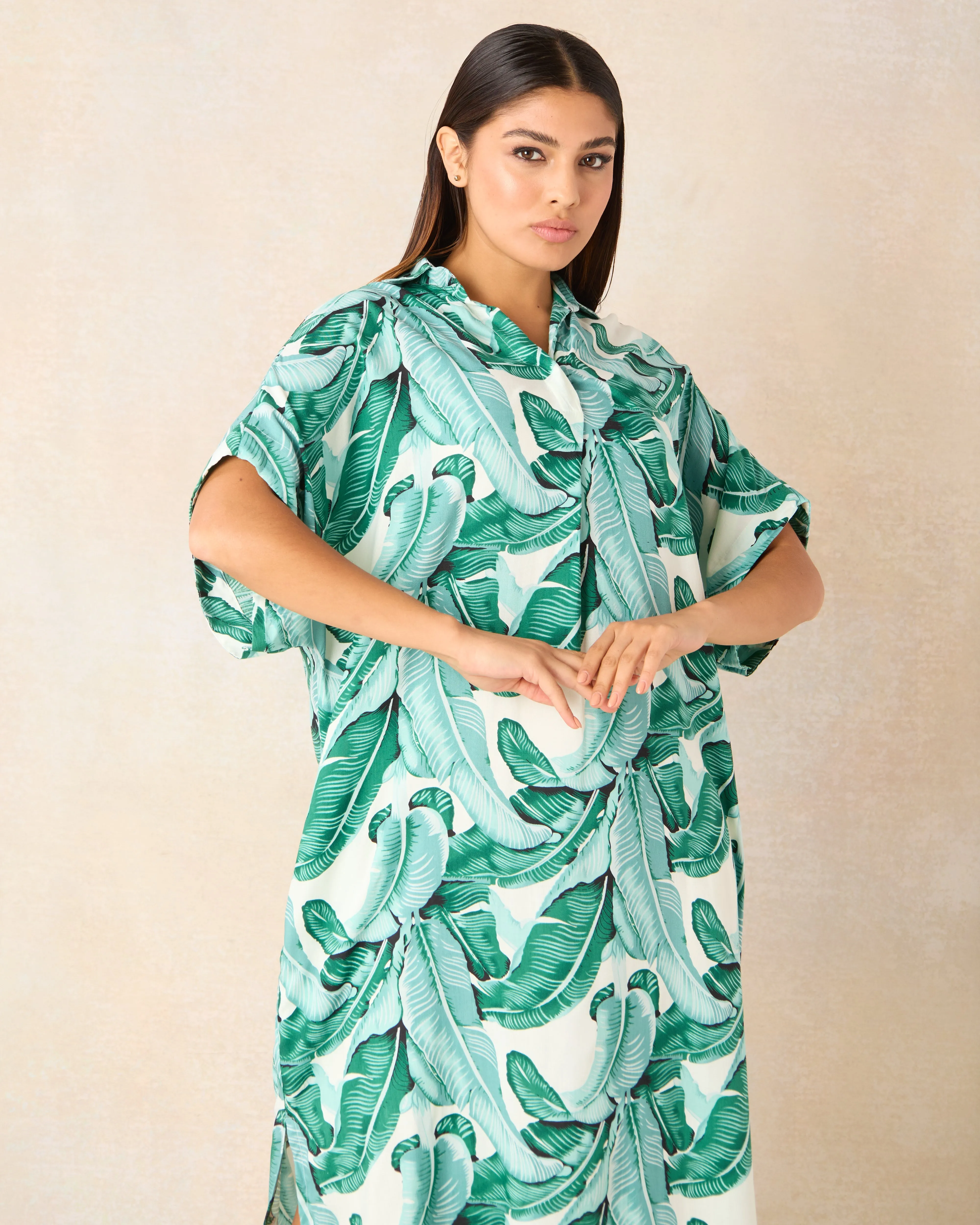Women Blue Printed Nightgown sold by Redtag product image thumbnail 2