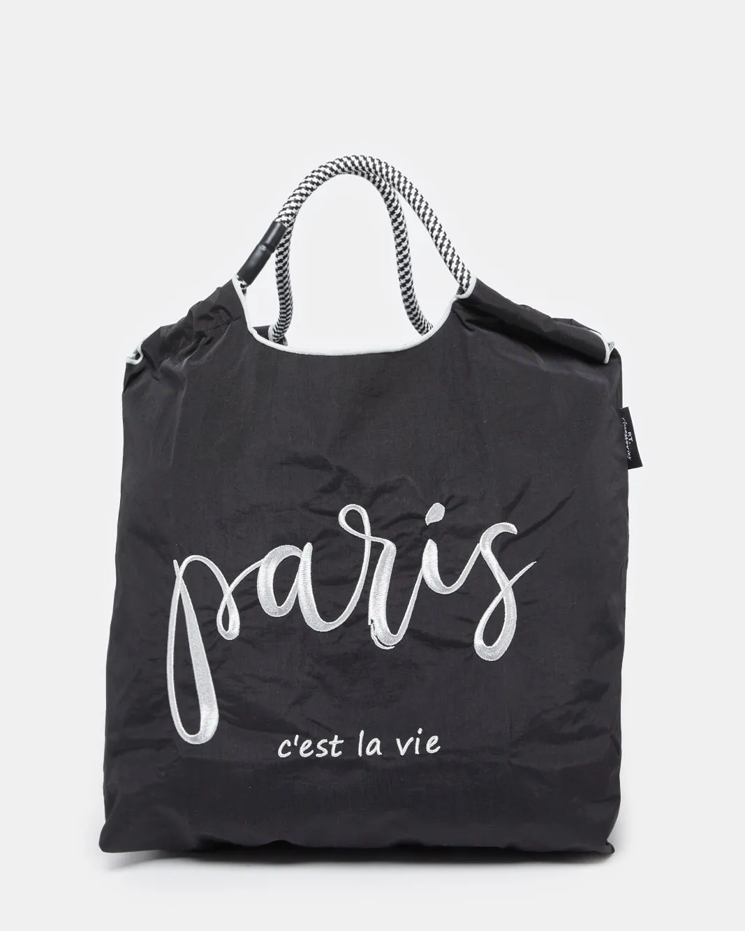 Women Black Printed Shopper Bag sold by Redtag