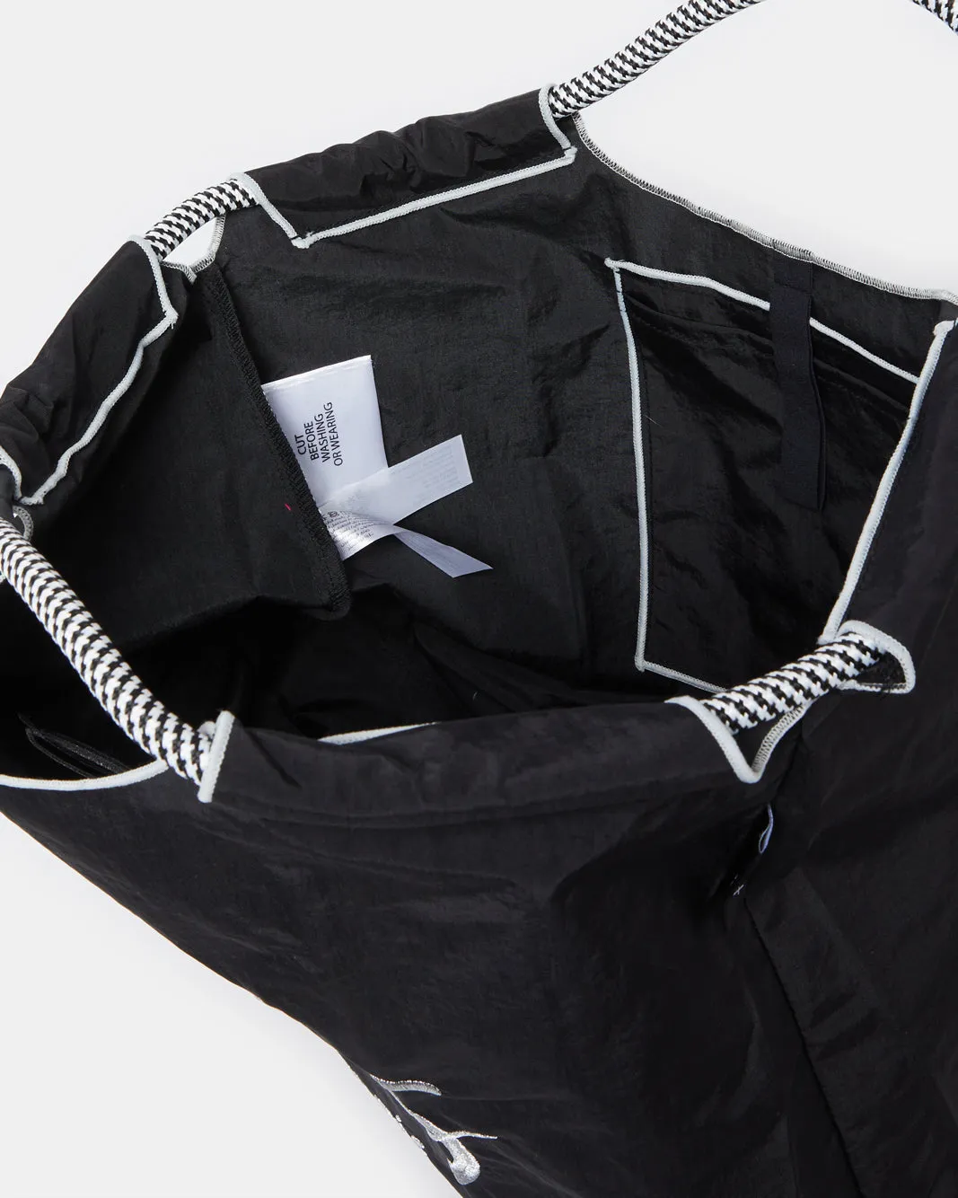 Women Black Printed Shopper Bag sold by Redtag product image thumbnail 4